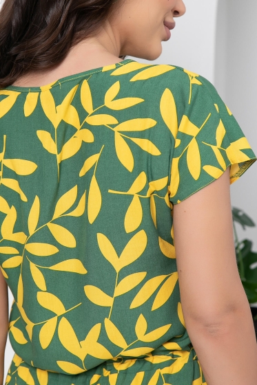 Платье "Мэри" (зеленое) П8969