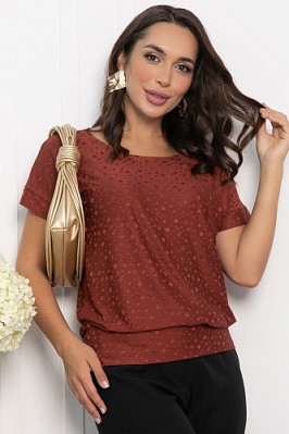 Блуза Нарния (терракот) Б14067-3М