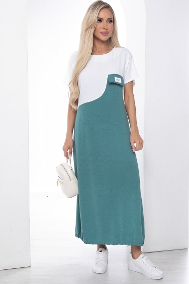 Платье "Скай" (олива) П8932