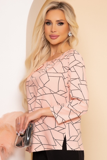 Блуза "Пудровая нежность" Б3901