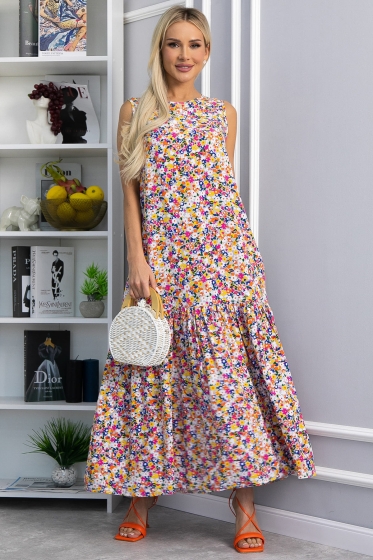 Платье Городской романс (цветы) П13901-21М