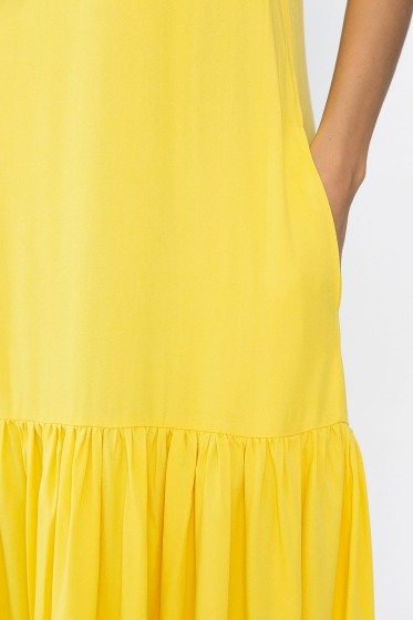 Платье Городской романс (желтое) П13898-21М