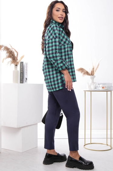 Костюм "Капитолина" (мята/синий) К7570