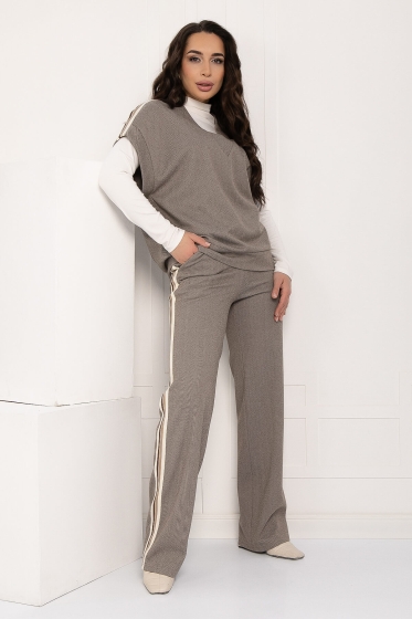 Костюм Уютный шарм (бежевый) К12786-5М