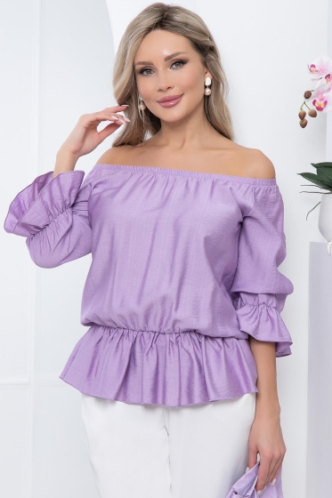 Блуза "Эндрита" (сирень) Б5750