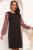 Платье "В ночи" (бордо) П4111 Платье "В ночи" (бордо) П4111