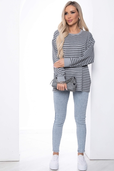 Джемпер "Эми" (серый) Б8964