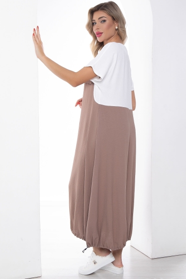 Платье "Скай" (кофе) П8930