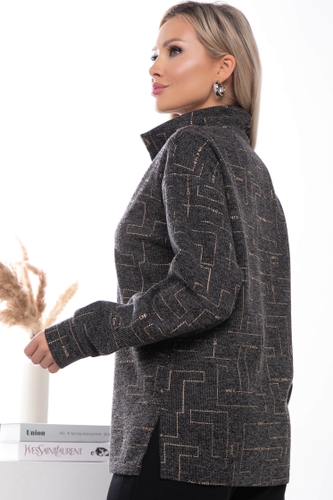 Джемпер "Игра по твоим правилам" (золото) Б7551