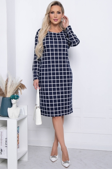 Платье "Амира" П7213 (блю)