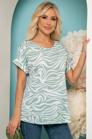 Блуза "Амади"(мята) Б3878