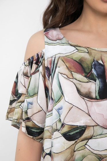 Платье Марианна (бежевое) П13594-5М