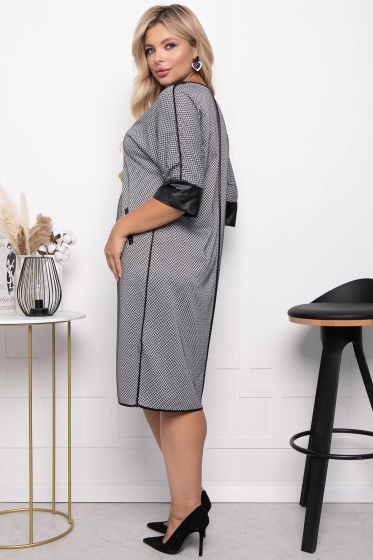 Платье "Кейла" П7201 (серый)