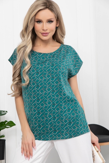 Блуза "Империя стиля" (грин) Б5745