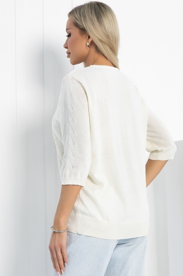 Блуза Капель (молочная) Б12836-18М