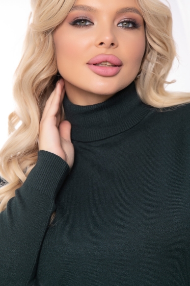 Водолазка "Зимняя история" (грин) Б7885