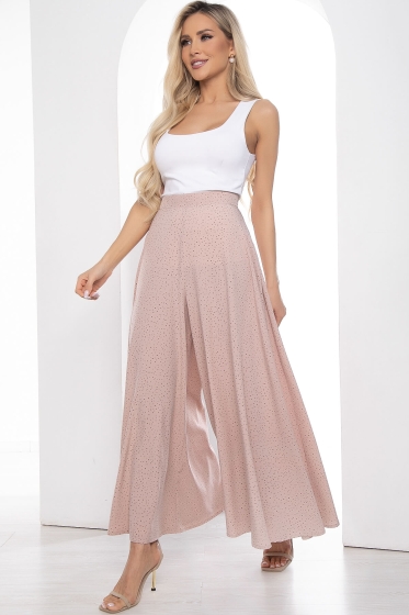 Брюки Камелия (беж/горох) Б10254