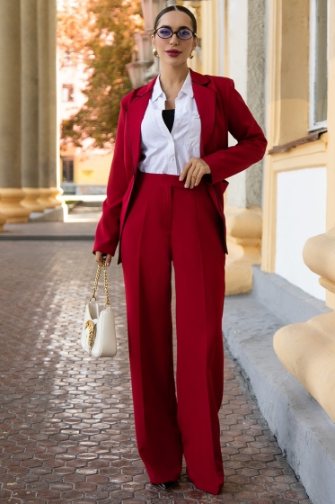 Брюки Брайн (бордо) Б14107-33М