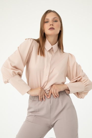 Блуза "Вернисаж" (беж) Б7136