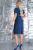 Платье "Само совершенство" П7266 (синее) Платье "Само совершенство" П7266 (синее)