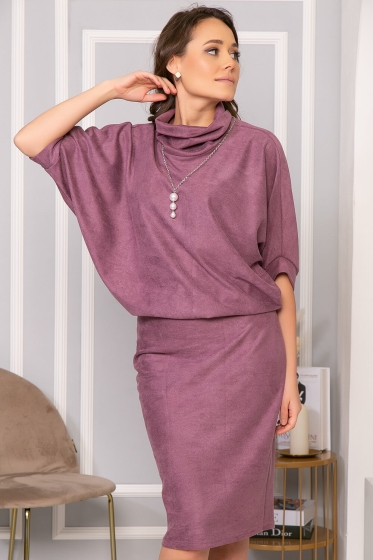 Платье "Антония" (лилас) П5036