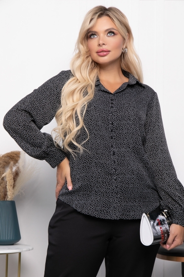 Блуза "Алтея" (блэк) Б7357