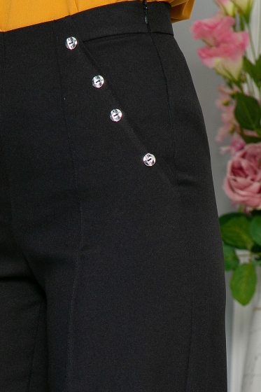 Брюки "Палаццо" (блэк) Б5116