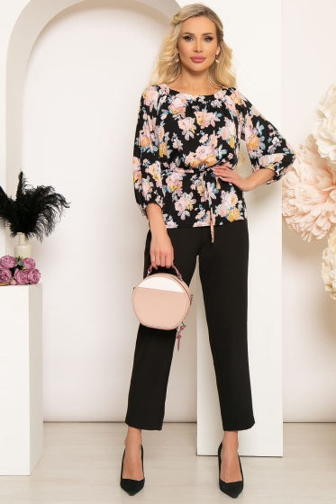 Блуза "Моника" (черная) Б3958