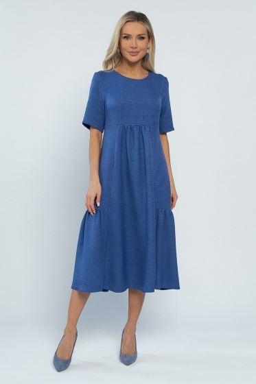 Платье Воздушный поцелуй (джинс) П13491-18М