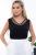 Топ "Аманда" (блэк) Б7048 Топ "Аманда" (блэк) Б7048