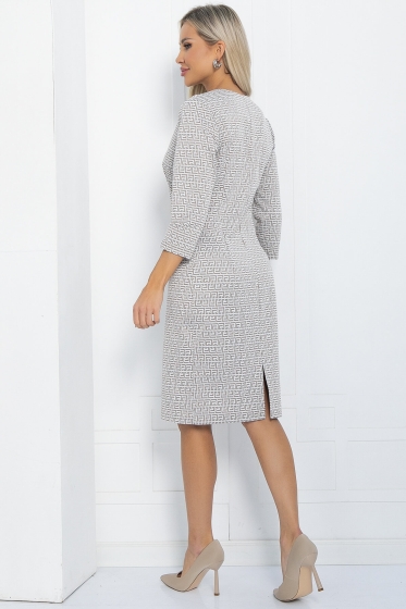 Платье Леди Мэри (бежевое) П12252-19