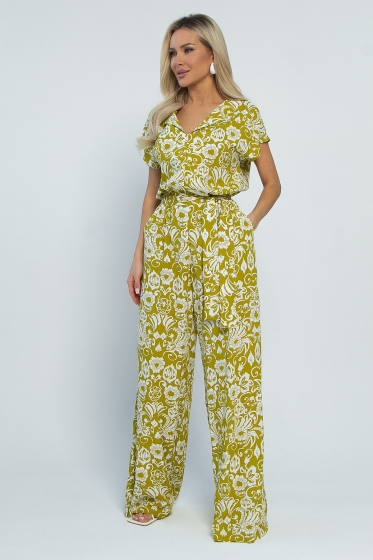 Комбинезон Сезария (зеленое яблоко) К13502-5М