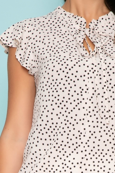 Блуза "Прекрасная незнакомка" (крем-брюле) Б3775