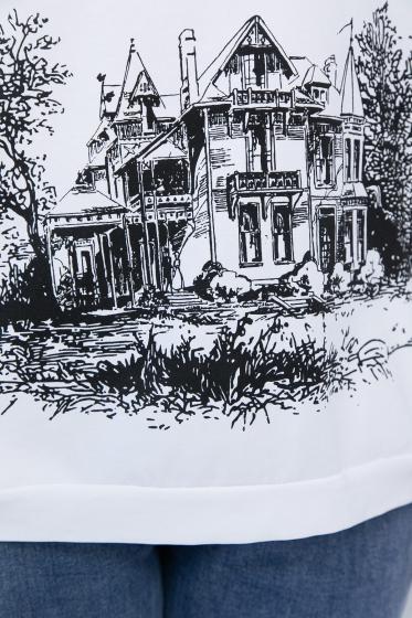 Блуза Мускат (белая) Б12768-20М