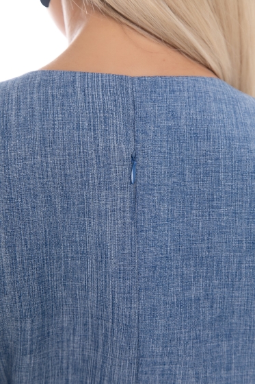 Платье "Аллегра" (джинс) П8524