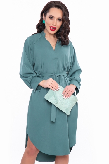 Платье "Кларисса" (малахит) П3108
