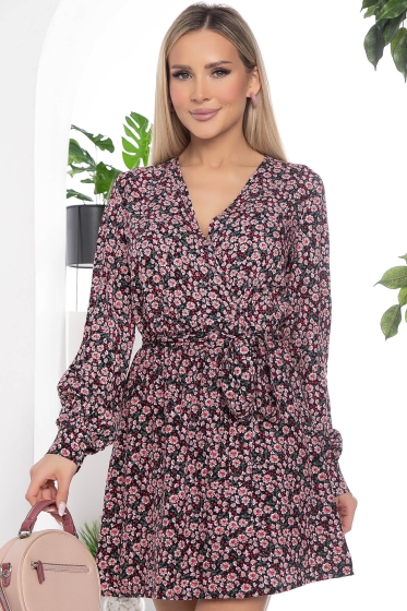 Платье Самая нежная (черное) П8914