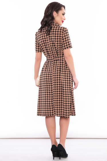 Платье-халат "Эстер" (какао) П3148