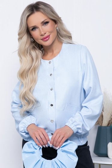 Бомбер "Диамант" (голубой) Б6751