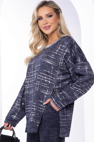 Джемпер "Мэйт" (синий) Б8470