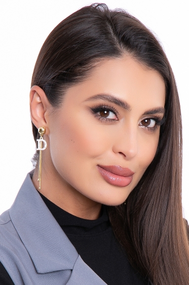 Серьги "Diva" Бижу032