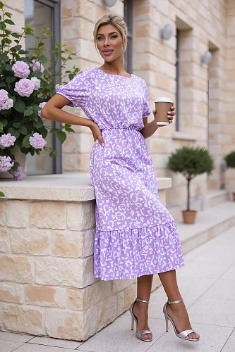 Платье Мирэль (сиреневое) П13860-35М