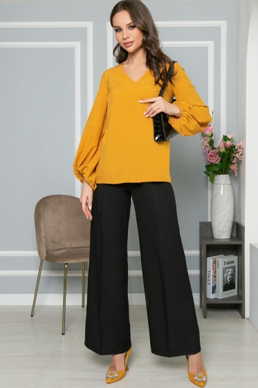 Брюки "Палаццо" (блэк) Б5116