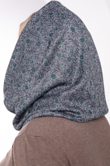 Снуд (зеленые цветы) СТ7