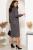 Платье "Элона" (грей) П4378 Платье "Элона" (грей) П4378