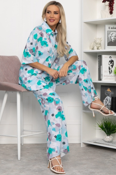 Костюм Алиот (голубой) К13807-7М