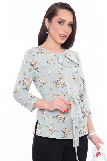 Блуза "Мятная нежность" Б3186