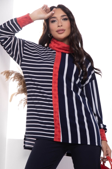 Джемпер "Ариана" (полоска) Б7619