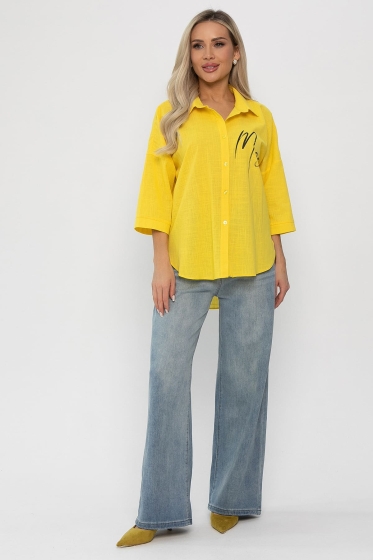 Блуза Песчаный пляж (желтая) Б13787-18М