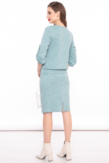 Костюм "Повседневная классика" (мята) К3023